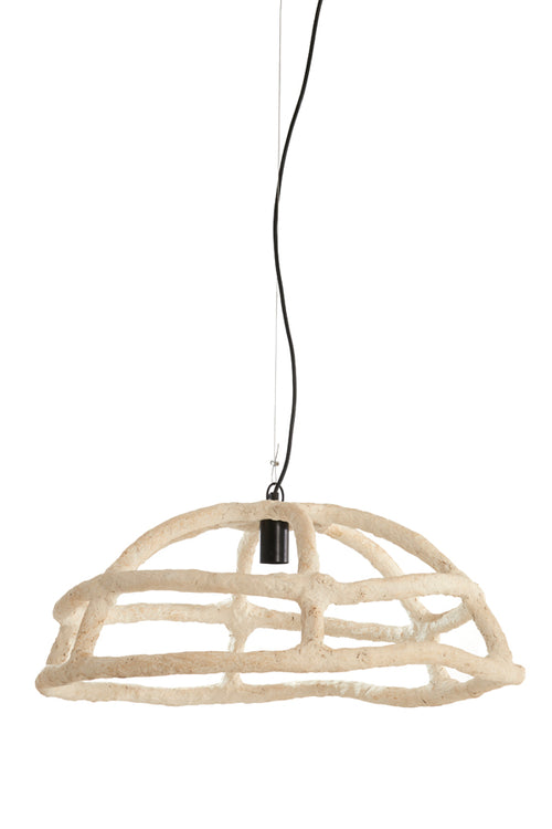 Light & Living hanglamp PORILA - bruin - Ø70x38cm - vtwonen shop