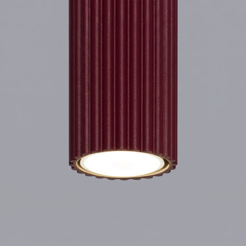 Sollux Lighting Plafondlamp KARBON 60 bordeaux - 6,5x6,5x60cm