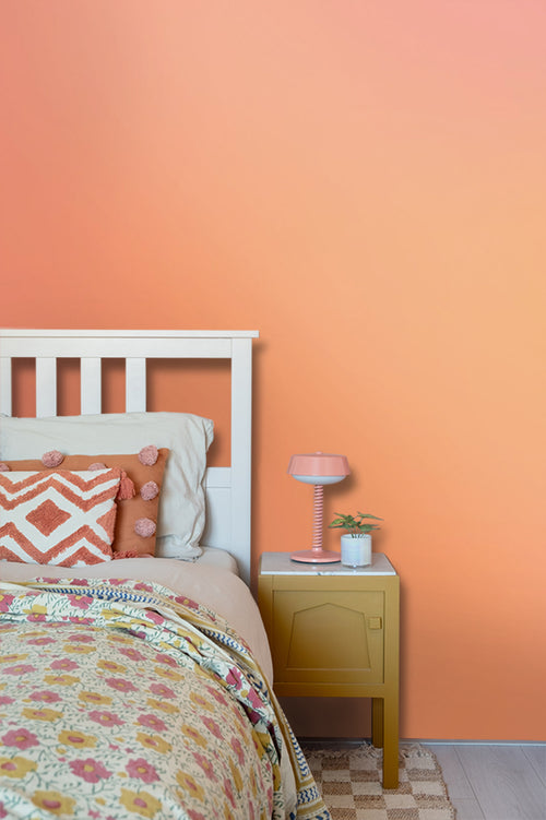 ESTAhome fotobehang kleuroverloop oranje - 2.5 x 2.79 m - 159518 - vtwonen shop