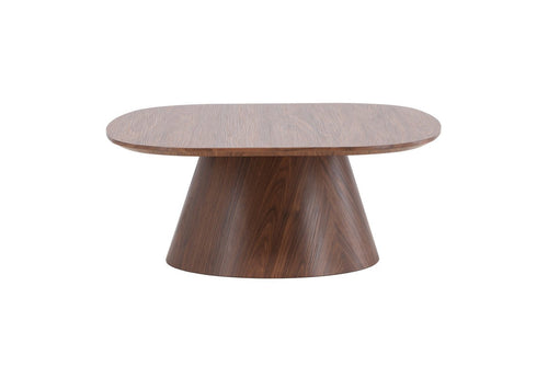 Rebellenclub Salontafel Oulu - ¿120 cm - Donkerbruin