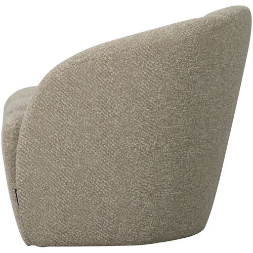 WOOOD 2-zits bankje rechts Mojo - Polyester - Beige Melange -73x112x77 - vtwonen shop
