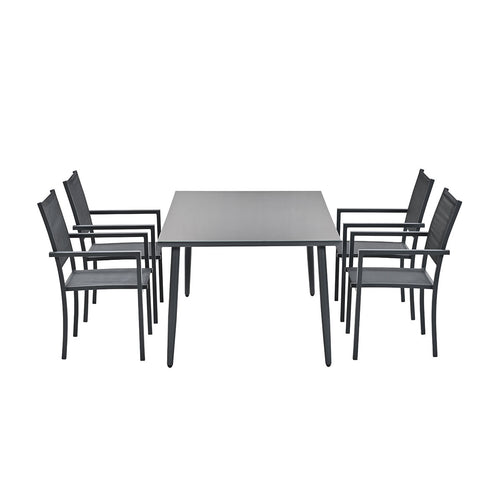 Garden Impressions tuinset Moon - Senna donker grijs 5-delig