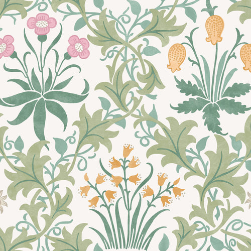 William Morris at Home Vliesbehang - Celandine Spring Garden