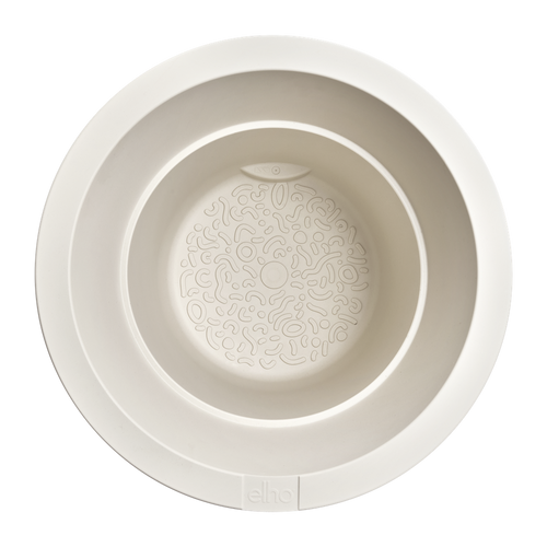 elho amber grail 47 linnen wit | Bloempot |Premium statementdesign