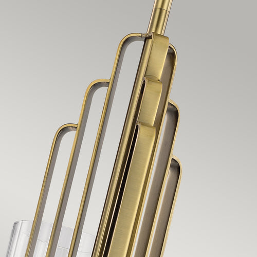 Elstead Kichler Kimrose Hanglamp met meerdere armen, geborsteld natuurlijk messing
