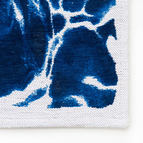 Louis De Poortere vloerkleed Surf - blauw - 80x250cm - vtwonen shop