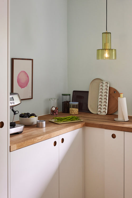 Hübsch voorraadpot Heir - glas - ø10xh20cm - vtwonen shop