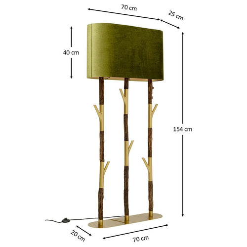 Kare Design Vloerlamp Twig 155cm - vtwonen shop