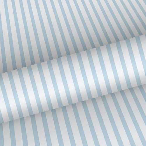 Sanders & Sanders behang strepen blauw en wit - 53 cm x 10 m - 640473