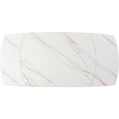 Kare Design Uitschuifbare eettafel Twist 180x90cm wit - vtwonen shop