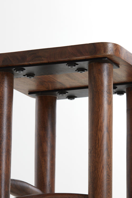 Light & Living zuil QIANO - Ø32x80cm - bruin