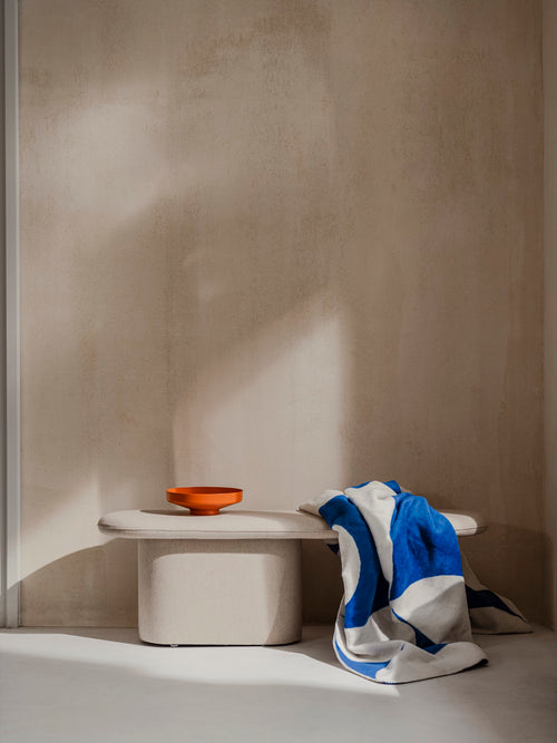 noo.ma VILU Stalen kom - Orange Peel - vtwonen shop