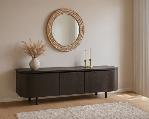 Livingfurn tv-meubel Tobago Espresso - 170cm - bruin - vtwonen shop