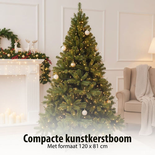 Triumph Tree Forrester Kerstboom - Kunstboom met Volle Uitstraling en 232 Takken - Kerstversiering voor Binnen - Klassiek Kunststof Model met
