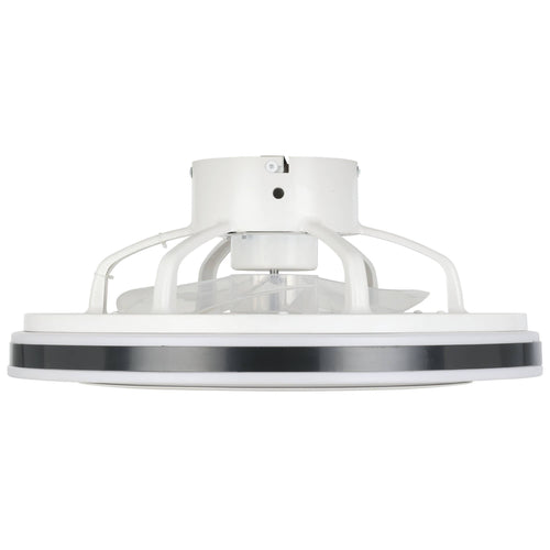 EGLO plafondlamp met ventilator Almeria - ac led-cct - wit/zwart