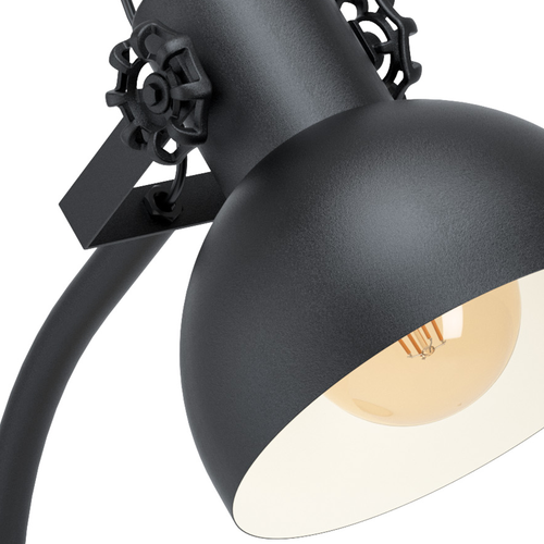 EGLO tafellamp Lubenham - e27 - 57 cm - zwart, bruin - vtwonen shop