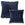 KUSSENSET - 2-delig - Cosy Layers - 60x60 cm, 45x45 cm - inclusief binnenkussens - wit