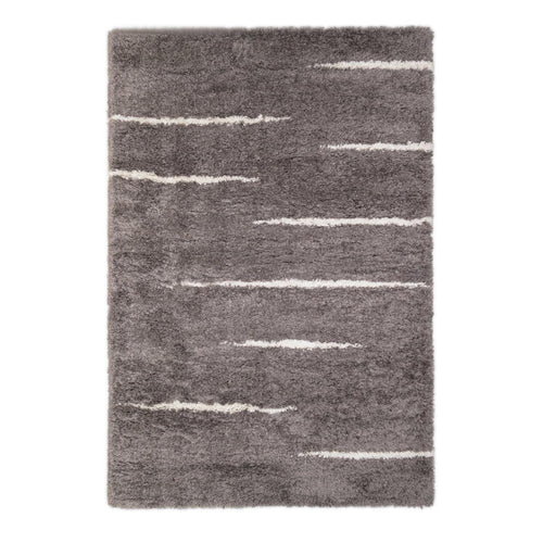 AFK Living vloerkleed Mellow - shaggy - grijs - 135 x 190 cm - vtwonen shop
