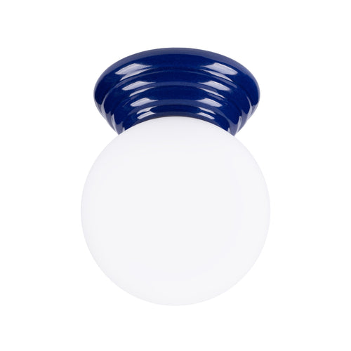 Sollux Lighting Plafondlamp ZORI ultramarijn IP44 - 12x16x12cm