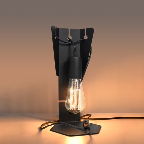 Sollux Lighting Tafellamp ARBY zwart - 15x15x31cm
