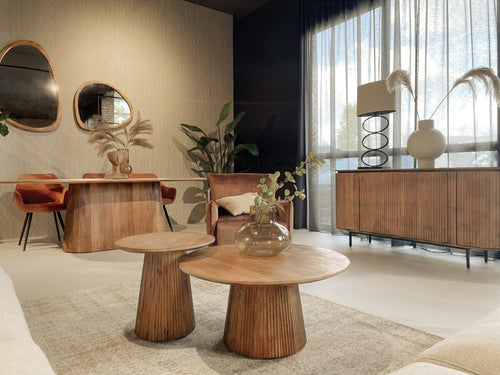 Livingfurn eetkamertafel Salvator - 230cm - mangohout
