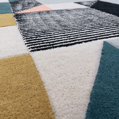 Vloerkleed MOMO Rugs Matrix 100 Memphis Khaki 120x170 cm - vtwonen shop