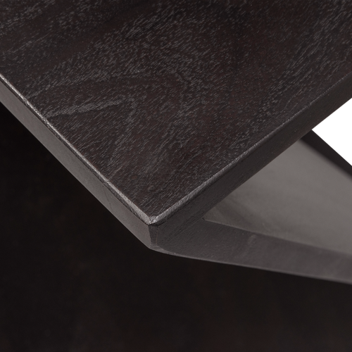 WOOOD bijzettafel Ikem - Acacia - Donkerbruin - 61x41x41 cm - vtwonen shop