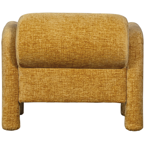 WOOOD fauteuil Lenny - Polyester  - Goud/Geel - 65x76x82 - vtwonen shop