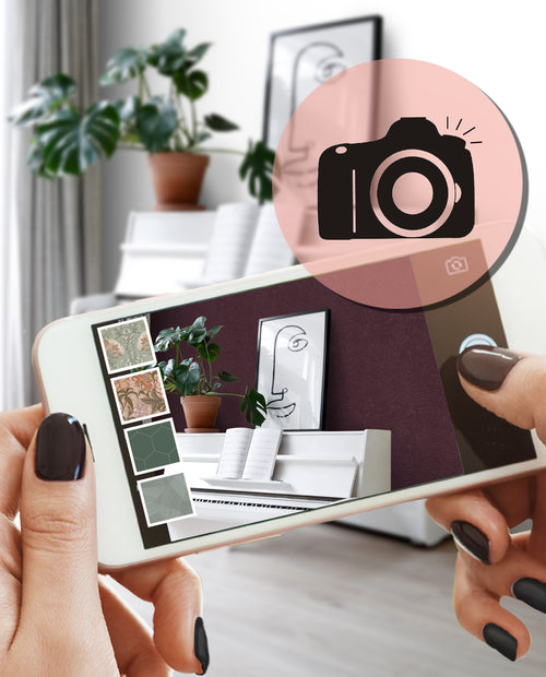 ESTAhome behang 3d golvende lijnen aubergine paars - 50 x 900 cm - 131367 - vtwonen shop