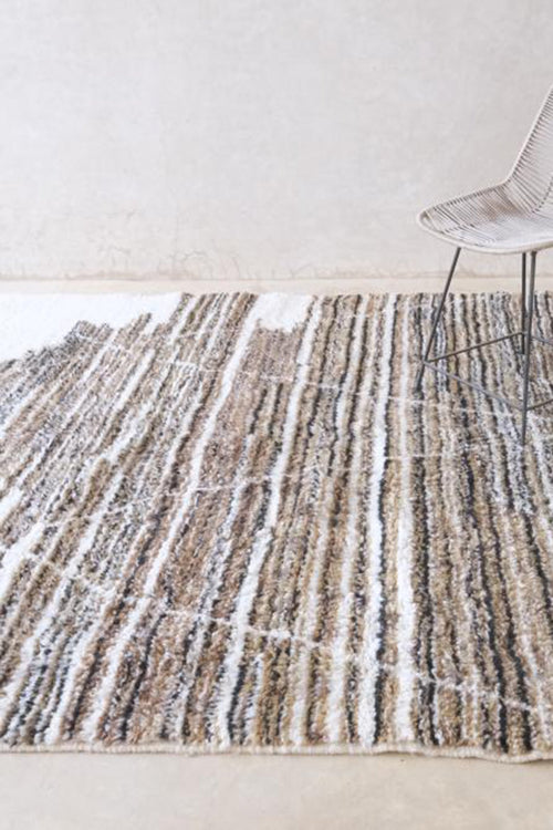 AFK Living vloerkleed Berber - handgemaakt - Wol - 306 x 202 cm