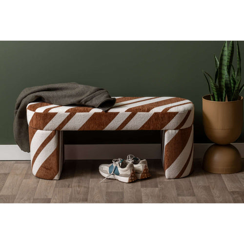 Leitmotiv bank Argaciado - bruin - 101x101x43cm