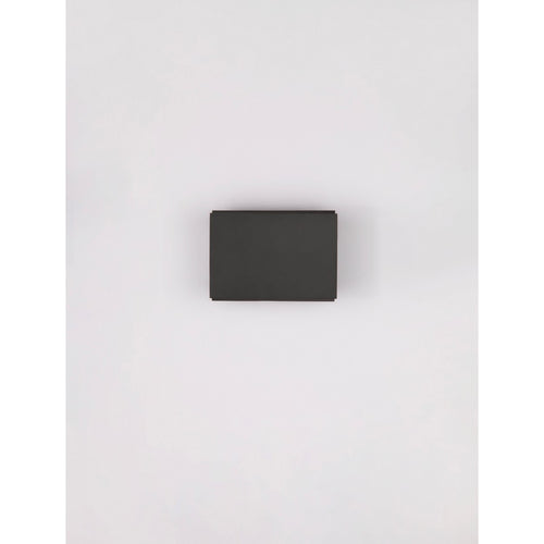 Nova Luce OTI Up & Down wandlamp, matzwart, LED, 10W, 487lm, 3000K