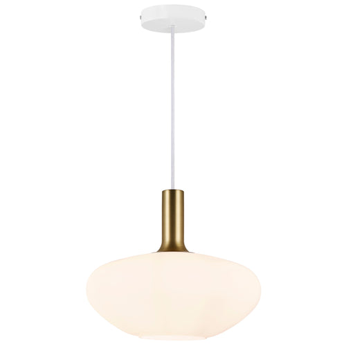 Nordlux Alton Hanglamp - Ø35cm - E27 - Opaal