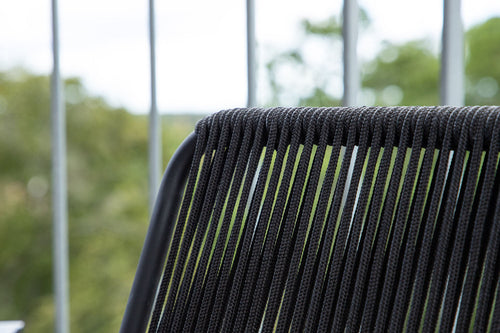 Rebellenclub Tuinstoel Rama - Zwart - vtwonen shop