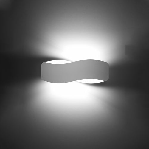 Sollux Lighting Wandlamp TILA 40 wit - 40x12x15cm