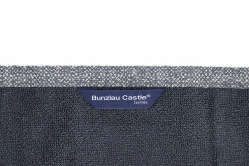 Luxe Keukendoek en Theedoek Paard Antraciet -  Bunzlau Castle - 100% biologisch GOTS katoen