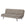 Giga Meubel Slaapbank Olive - Taupe Stof - 179x87x80cm