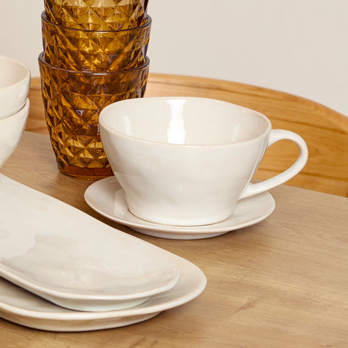Salt & Pepper - Schotel 14,5cm beige Rocca - Set van 4