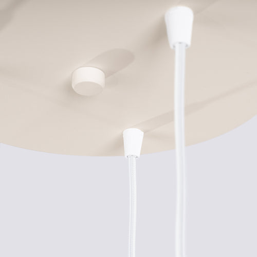Sollux Lighting Hanglamp ESTRIA 3P beige - 30x30x120cm