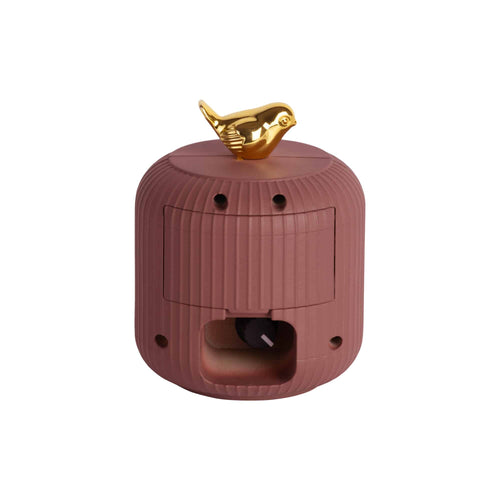 Karlsson ornament Cadiz Bird - rood - 8x10.2x8cm