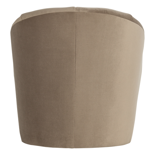 WOOOD draaifauteuil Mojo - Velvet - Khaki - 75x68x77
