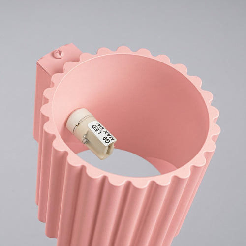 Sollux Lighting Wandlamp AURA roze G9 - 10x12x10cm