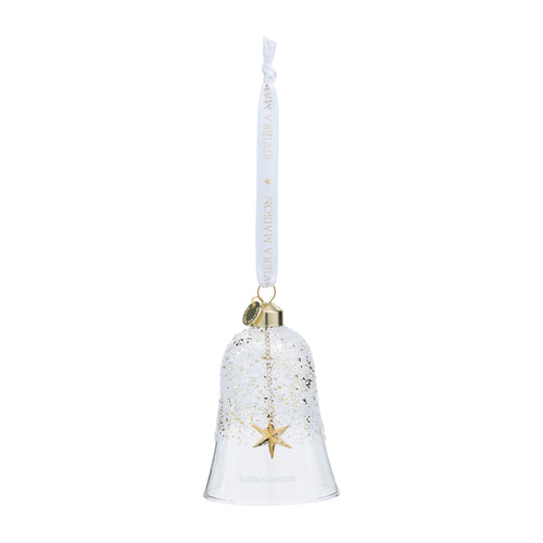 Rivièra Maison Starry Bell Ornament  - Glas - Goud - vtwonen shop