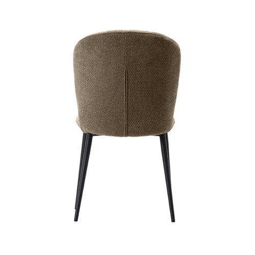 LABEL51 Eetkamerstoel Vino - Donkergroen Stof - Set van 2 - vtwonen shop