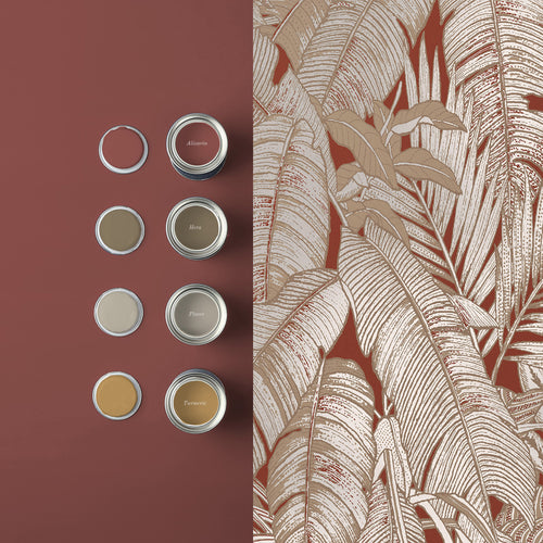 Graham & Brown Vliesbehang - Paradys Alizarin - 10mx52cm - vtwonen shop