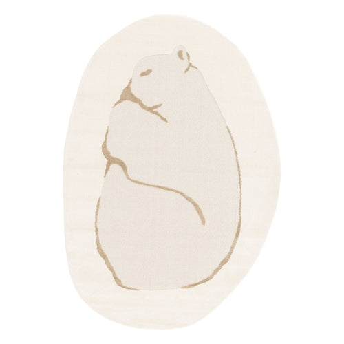 AFK Living vloerkleed Orso - reliëfeffect - beige - 160 x 230 cm