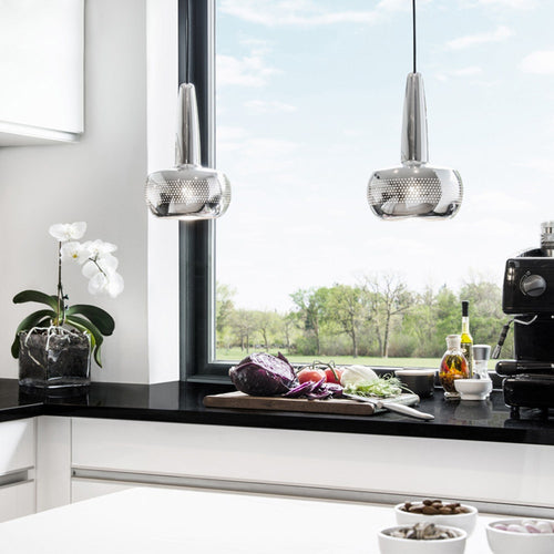 Umage Clava hanglamp polished steel - Ø 21,5 cm - vtwonen shop