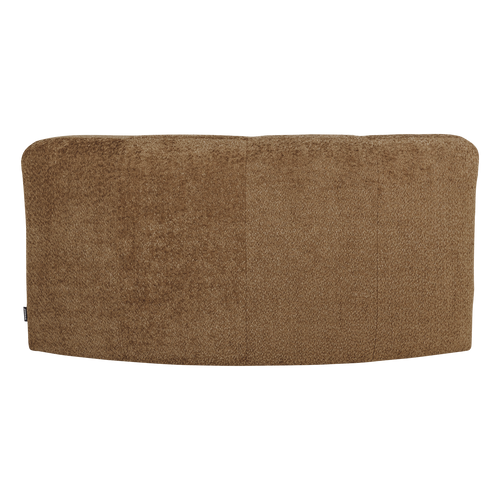 WOOOD hoekelement rond Mojo Base - Wollig - Honinggeel - 74x110x110