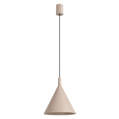 Sollux Lighting Hanglamp NOX 25 taupe - 24,5x24,5x140cm
