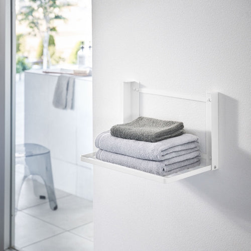 Yamazaki Opvouwbare Wandplank - Tower - Wit